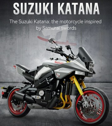 CaDA｜鈴木刃摩托車｜模型車