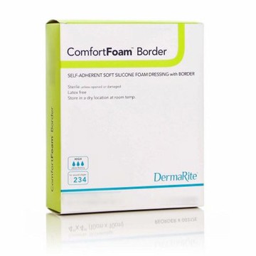 Silicone Foam Dressing 9 X 9 Inch 5 Count by DermaRite