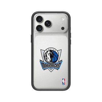 iPhone 17 Pro Max Mod NX -邊框背蓋組合 (相機按鈕) 黑 - NBA - Logo-達拉斯獨行俠 Dallas Mavericks