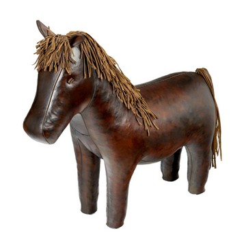 Horse 寶馬 手工皮革凳（大）