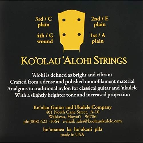 KO OLAU STRINGS ALOHI TENOR WOUND 4TH テナー用 ウクレレ弦セット