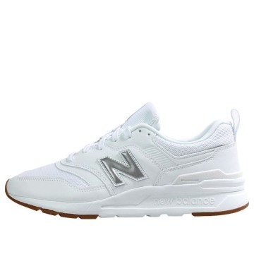 New balance shop 997 white silver