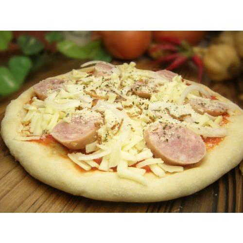 フランクフルトとオニオンのＰＩＺＺＡ