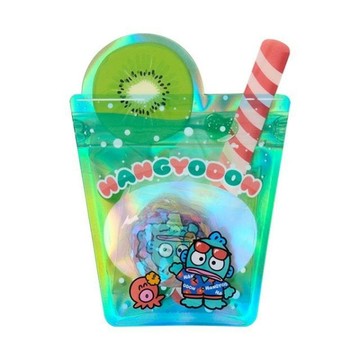【震撼精品百貨】Hangyodon Sanrio 河童~日本三麗鷗SANRIO 人魚漢頓夾鏈袋造型貼紙組30枚入-汽水*76957
