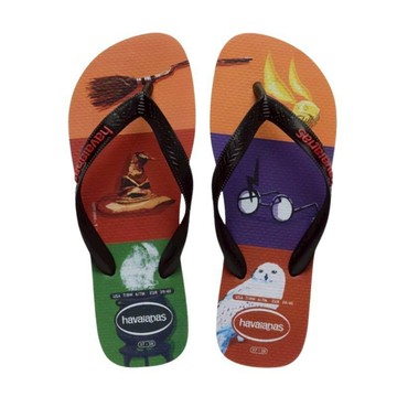 榮榮鞋坊 Havaianas 哈瓦仕【現貨不用等 正品正貨】 男拖鞋哈利波特 人字拖 4141763-1069