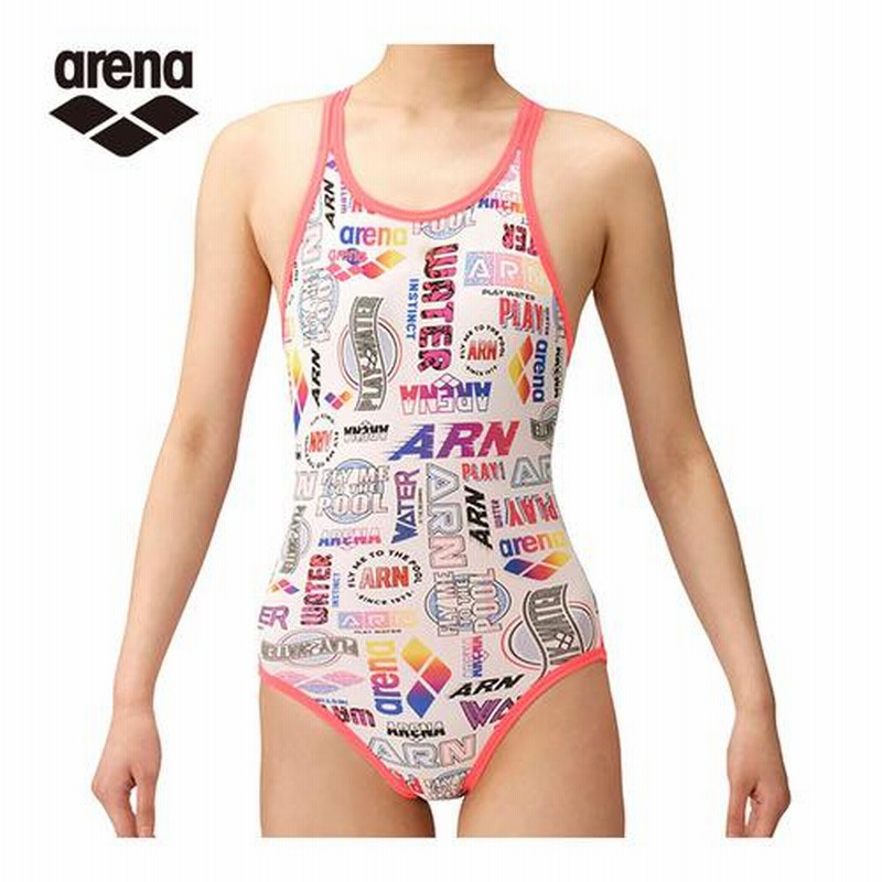 即決】Arena アリーナ 女性用 競泳水着 Big Logo Turquoise