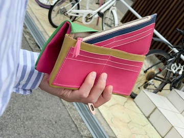 F-PLUMP粉紅系主角七彩豐滿長款錢包 Plump FPW-PGOP-NPHP-P