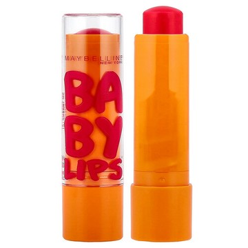 Maybelline, Baby Lips®，保濕潤唇膏，15 Cherry Me，0.15 盎司（4.4 克）