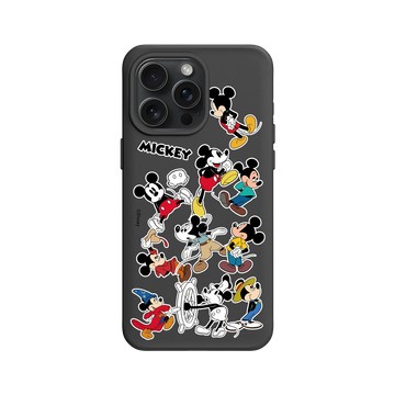 iPhone 15 Pro Max SolidX 黑 - 迪士尼-米奇 Mickey - Sticker-各種米奇