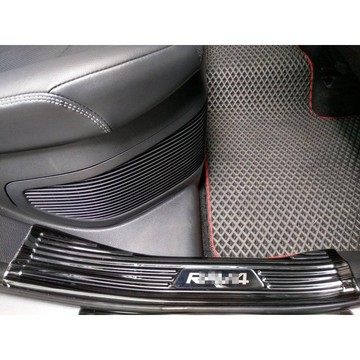 ~歐力斯~豐田 TOYOTA 19-25年 5代 RAV4 內門踏板 內迎賓踏板 不鏽鋼內門踏板 一組4片 黑鈦款