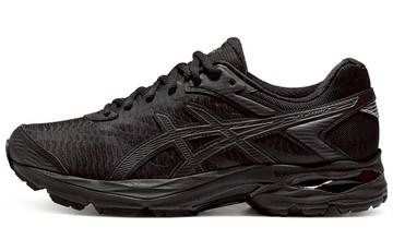 WMNS ASICS GEL-FLUX 4 SHOCK ABSORPTION BREATHABLE BLACK
