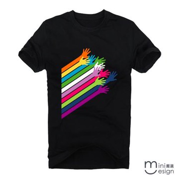 Minidesign-give me five潮流設計短T 五色