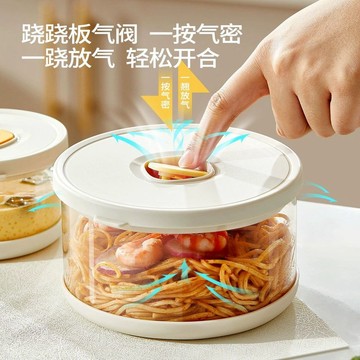 🔥桃園出貨🔥超輕飯盒微波爐帶蓋加熱專用圓形高硼硅玻璃密封級小保鮮盒碗