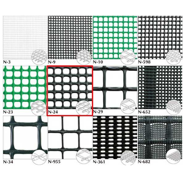 タキロン トリカルネット N-24 黒 100cm巾 50m巻 N-24巾100cm