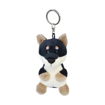 (預購)  玩偶吊飾 NICI吊飾鑰匙圈-黑柴 10cm (JN1475)