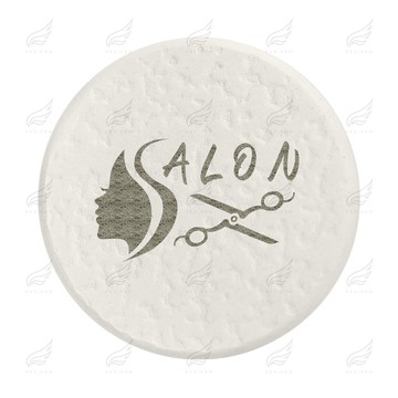 珪藻土超吸水杯墊(美髮04)杯墊 珪藻土杯墊 吸水杯墊 可吸水 送禮小物 婚禮小物 企業送禮 紀念品