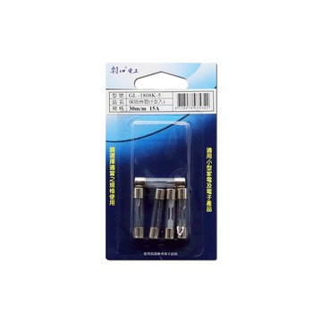 30mm保險絲管15A 5入