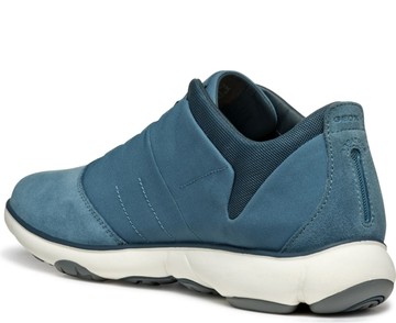 GEOX NEBULA 休閒平底鞋 藍色男款鞋子