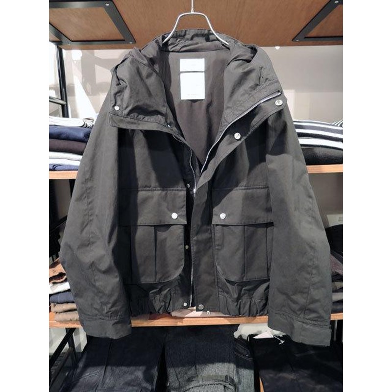 MARKAWARE マーカウエア A22A-03BL01C HOODED HUNTER JACKET オール