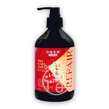 台鹽生技 黑魔髮激活固色洗髮露 500ml【i -優】