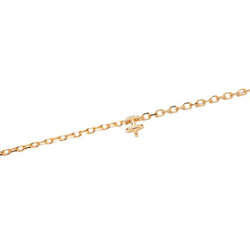 RADIANT STAR 璀璨之星 925純銀 星之所向12星座符號生日禮物閨蜜可調式項鍊 SL721  鍊長44cm 墜飾0.6~0.8cm  射手座 金色