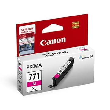 Canon 佳能 原廠正品墨水匣 CLI-771 M Magenta 洋紅色 日本製造  紅色  1個