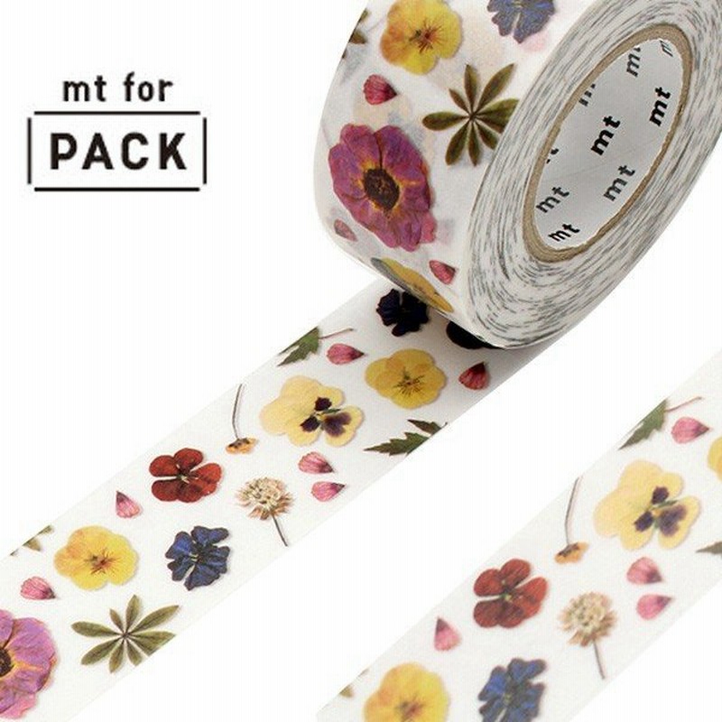 クラフトテープ 粘着テープ Mt For Pack 押し花 幅25mm ガムテープ テープ おしゃれ 通販 Lineポイント最大0 5 Get Lineショッピング
