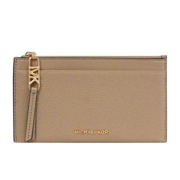 MICHAEL KORS EMPIRE 簡約窄版手拿包/卡片長夾.駝色