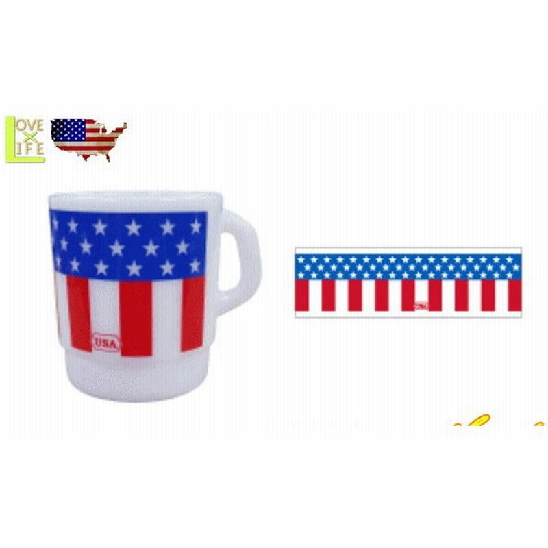 Usa アメリカン雑貨 ミルキースタッキングマグカップ U S A アメリカ国旗 雑貨 マグ コップ アメリカ雑貨 食器 アメリカ U 通販 Lineポイント最大0 5 Get Lineショッピング