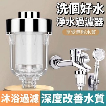深度淨水改善水質淨水過濾器 雙重過濾淨水 過濾淨水 蓮蓬頭洗衣機