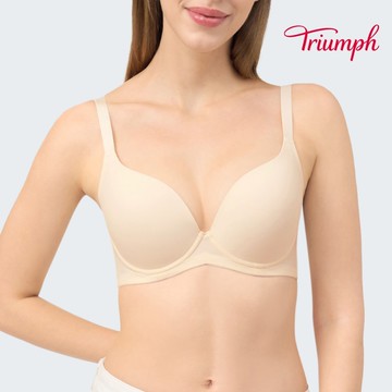 黛安芬-自在嚴選系列 全罩鋼圈內衣 C-E 簡約杏｜E002475 VS