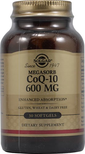 Solgar Megasorb CoQ-10 600 mg - 30 Softgels