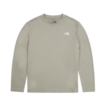 The North Face 北臉 長袖上衣 男款 運動 吸濕排汗 防曬 M BREEZE LS TEE 灰 NF0A89ZY1I4
