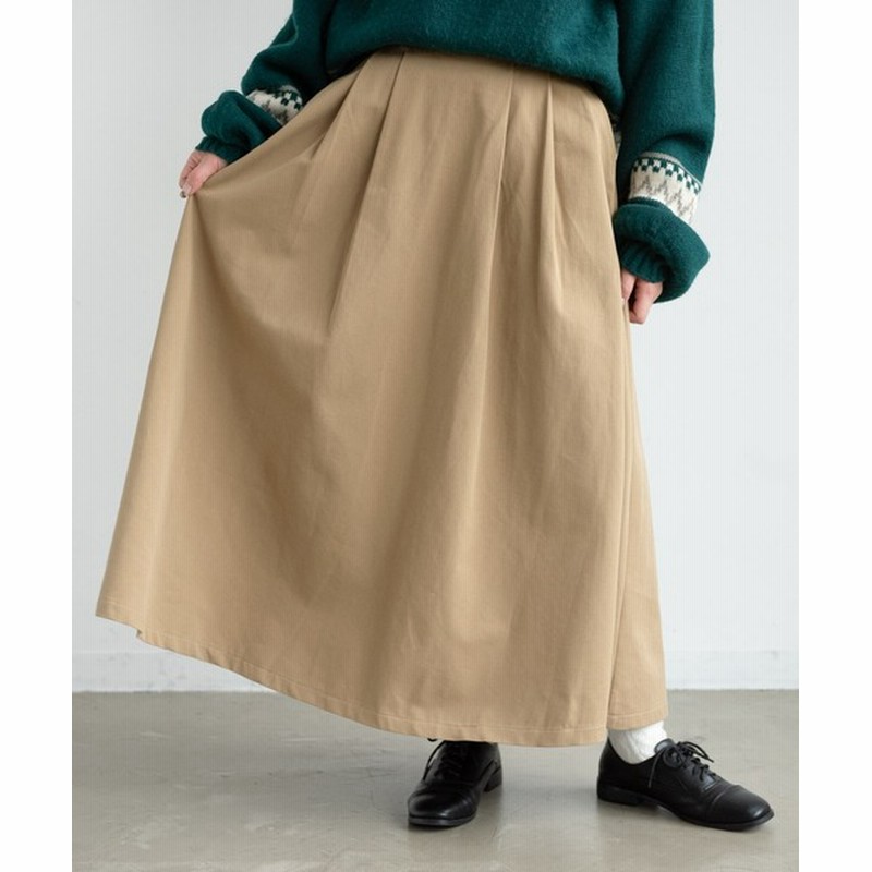 Merlot タックボリュームフレアスカート Women スカート スカート 通販 Lineポイント最大get Lineショッピング