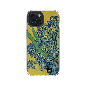 iPhone 15 Clear 透明 - Van Gogh Museum - 鳶尾花