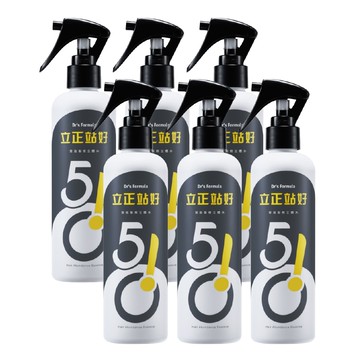 【Dr’s Formula 台塑生醫】510立正站好-豐盈髮根立體水(升級版)250ml*6入