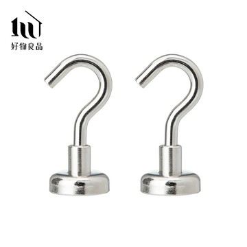 【好物良品】5入組-日本強力磁吸掛鉤萬用無痕免釘收納鉤