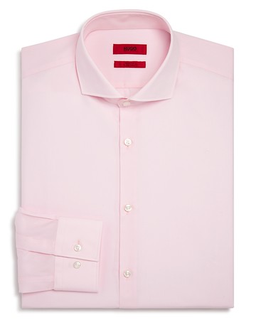 Hugo Jason Slim Fit Long Sleeve Cotton Dress Shirt