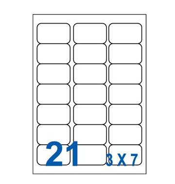 裕德 US5560-5 噴墨專用亮面電腦透明標籤 63.5X38.1mm-5張入 / 包【APP滿額下單10%點數(單一帳號最高5000點)】1/31止