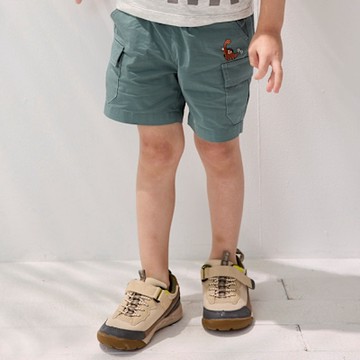 PIPPY 簡約大口袋工作褲 綠-130