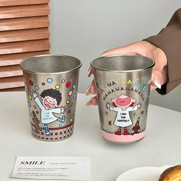 【水杯】 純鈦杯 咖啡杯 情侶水杯 牙刷杯 便攜水杯 隨身水杯 居家用杯子 卡通水杯 日常水杯 輕巧好攜帶水杯