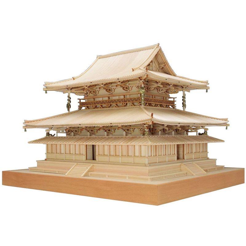 ウッディジョー 1/75 法隆寺 金堂 木製模型 組み立てキット | LINE