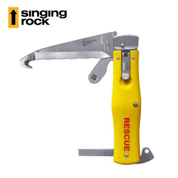 Singing Rock 救援刀RESCUE KNIFE A0030Y / 城市綠洲(捷克品牌、不銹鋼、折刀、安全鎖)