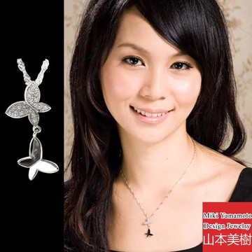 山本美樹 戀影 奧地利水晶項鍊(MIT)