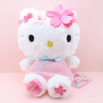 快樂心🌈 現貨 正版 HELLO KITTY 櫻花 玩偶 娃娃