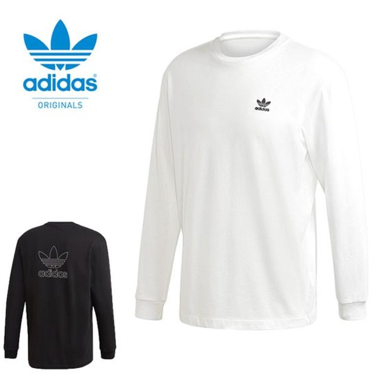 Adidas アディダスオリジナルス バックトレフォイルロゴ ロンt Ge0859 Ge0860 長袖tシャツ メンズ レディース 通販 Lineポイント最大0 5 Get Lineショッピング