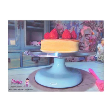 Betty's 焙蒂絲 鋁合金蛋糕轉盤 DT320  25cm x 11cm  1個