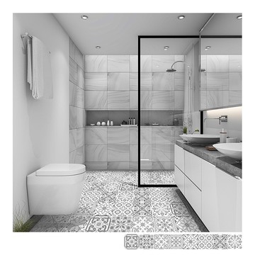 復古花磚壁貼 BD款 歐風自黏壁紙 瓷磚牆貼 磁磚貼紙 踢腳線 防水