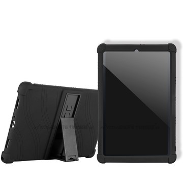 VXTRA 三星 Galaxy Tab S6 Lite 10.4吋   全包覆矽膠防摔支架軟套