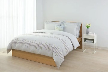 【台中店-mayu+】日本原裝琴鍵樂譜雙人全套床組-A108